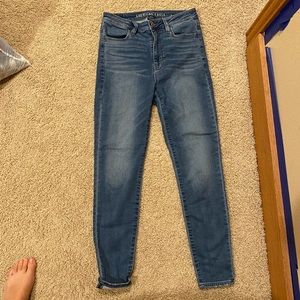 American eagle skinny jeans size 6